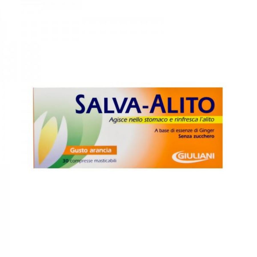 Salva Alito Giuliani Gusto Arancia 30 Compresse