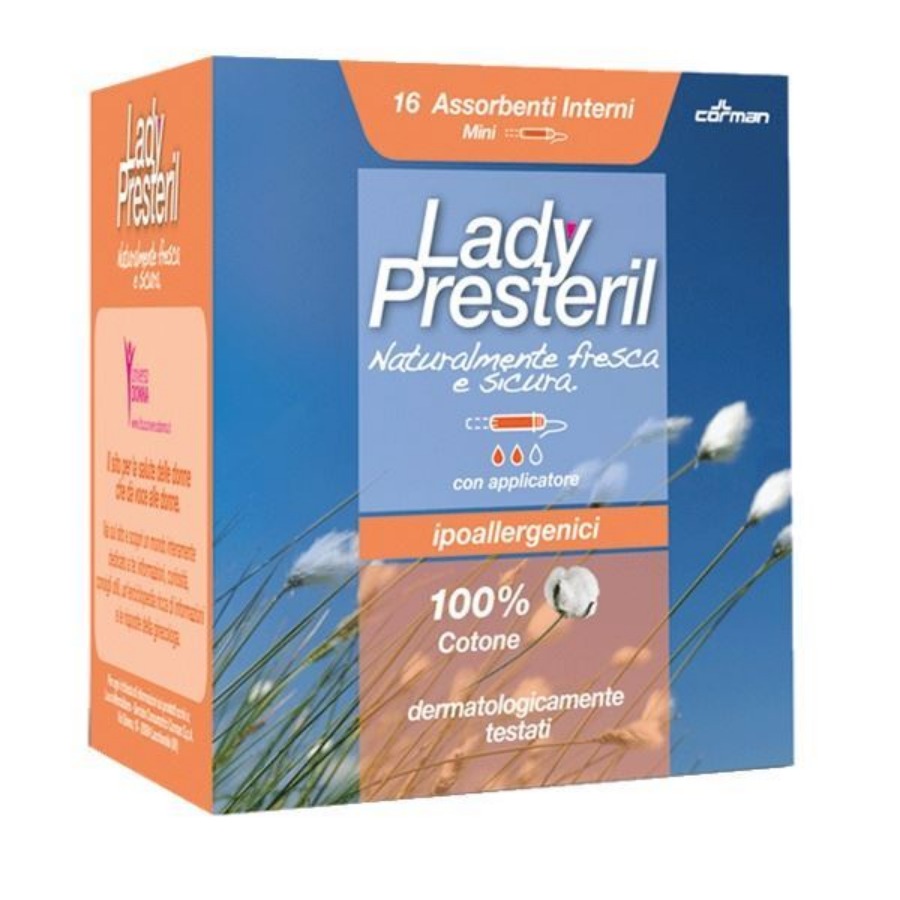 Lady Presteril Assorbenti Post Parto, scatola con 10 pezzi