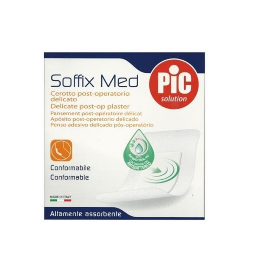 PIC Soffix Med 10 cm x 10 cm Anti Batterico da 5 Pezzi