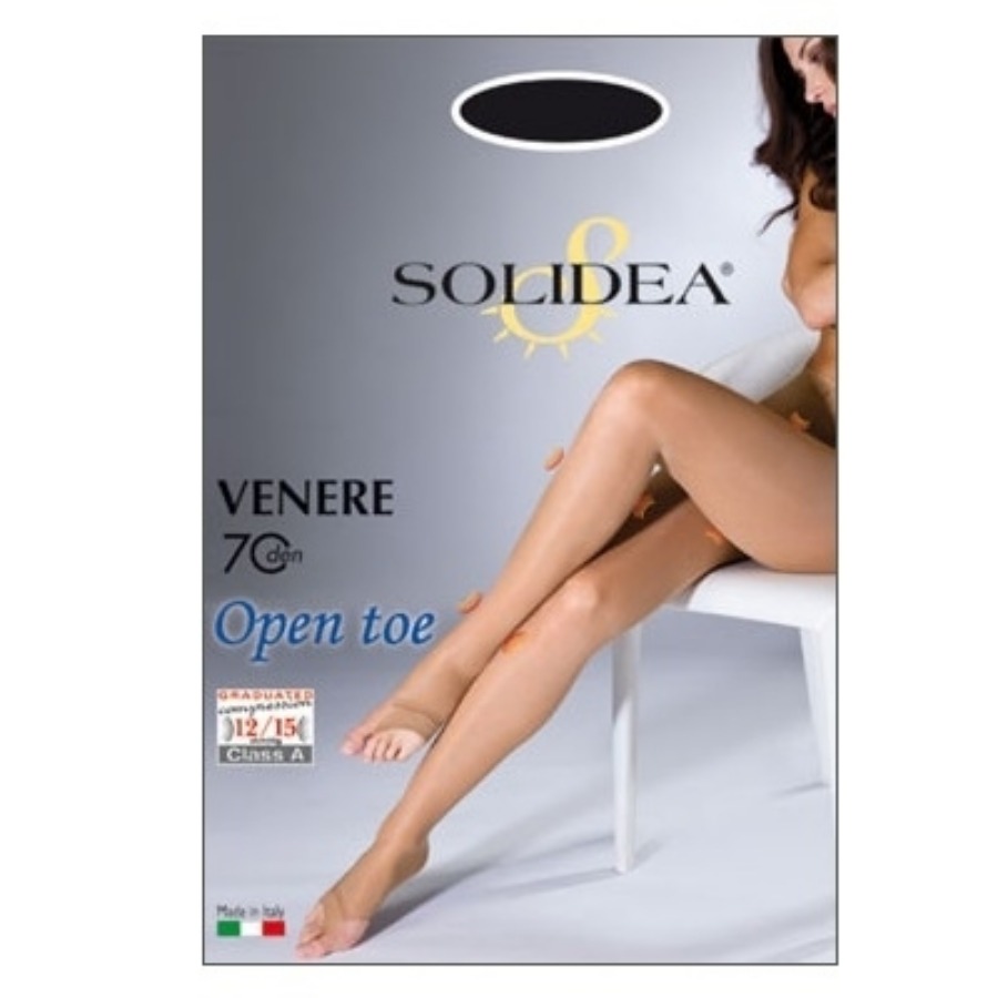 Solidea Venere 70 Open Toe Nero Taglia 4L