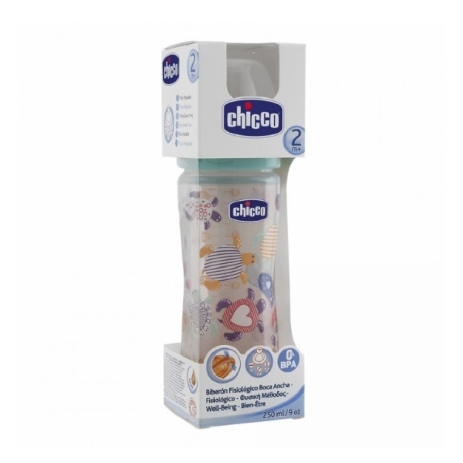 Chicco Biberon Benessere 250ml Flusso Medio Bimbo