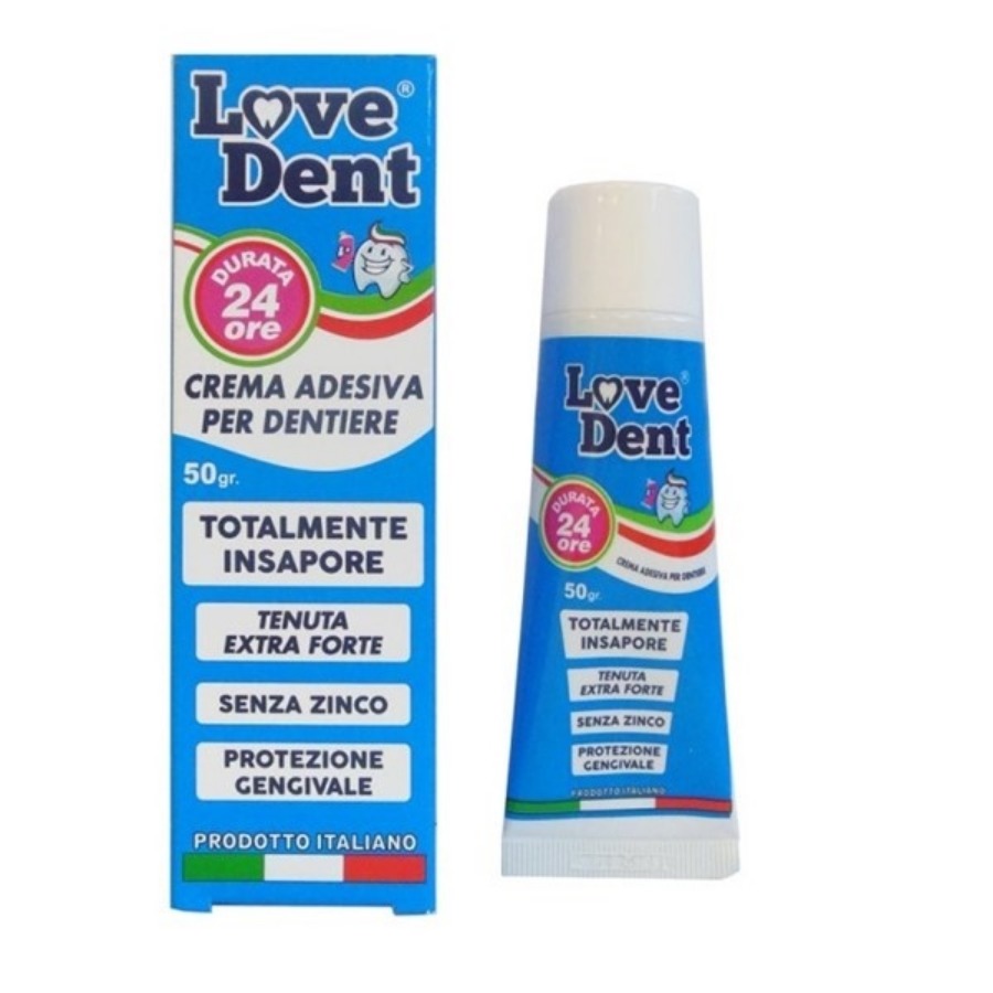 Love Dent Crema Adesiva Per Dentiere 50gr