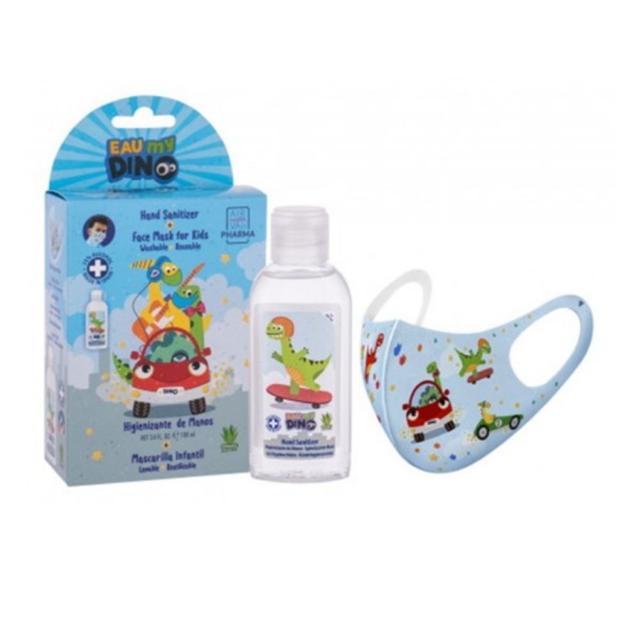 Air Val Eau My Dino Gel Igienizzante e Maschera Bambini a solo € 5,79 -   - Gli Specialisti del Benessere