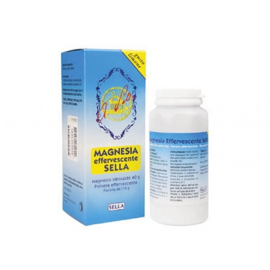 Magnesia Effervescente Sella al Limone 115gr