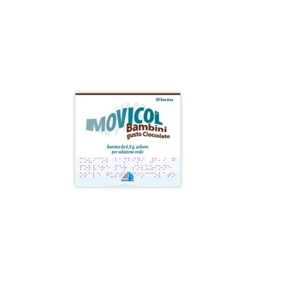 Movicol Bambini 20 Bustine Gusto Cioccolato 6,9G