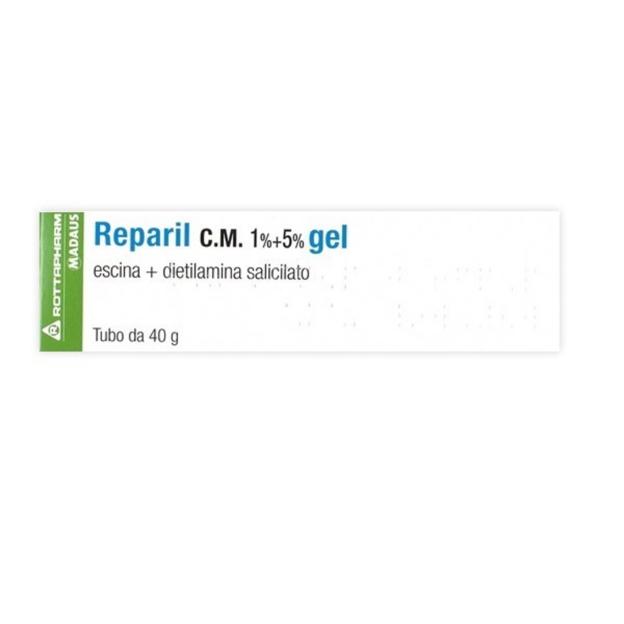 Reparil CM Gel 1%+5% 40gr