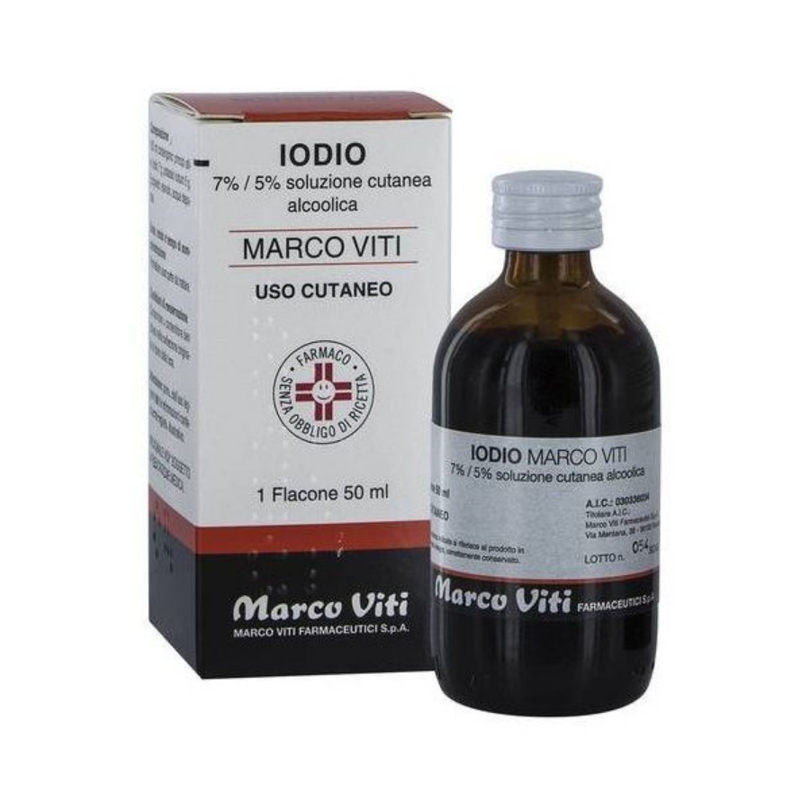 Marco Viti Iodio Soluzione Cutanea Alcoolica 50ml