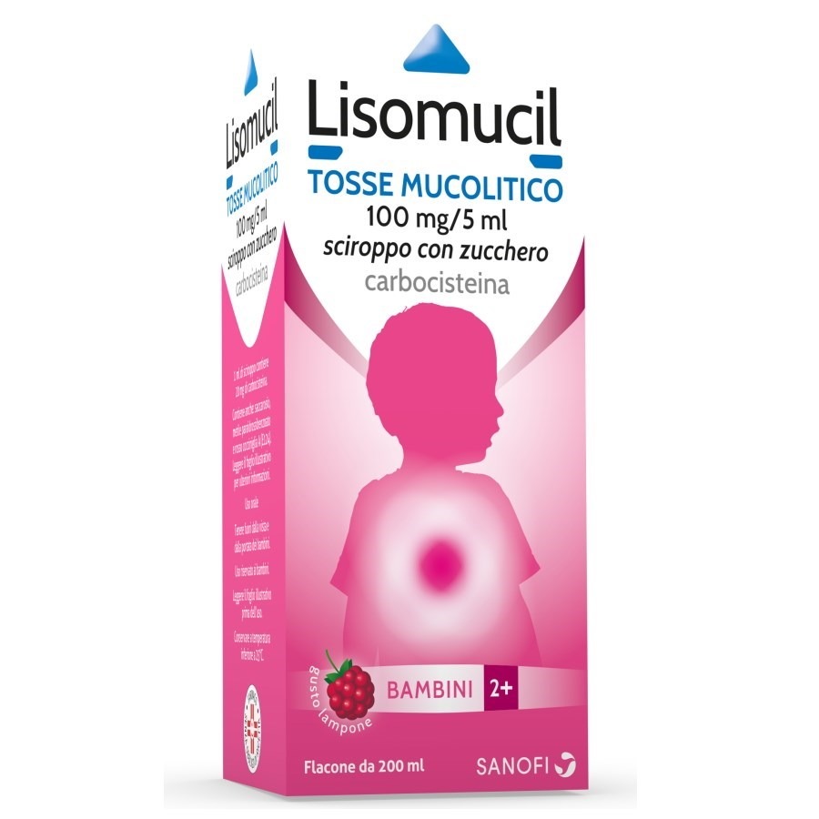 Lisomucil Tosse Sciroppo Bambini 2% 200ml