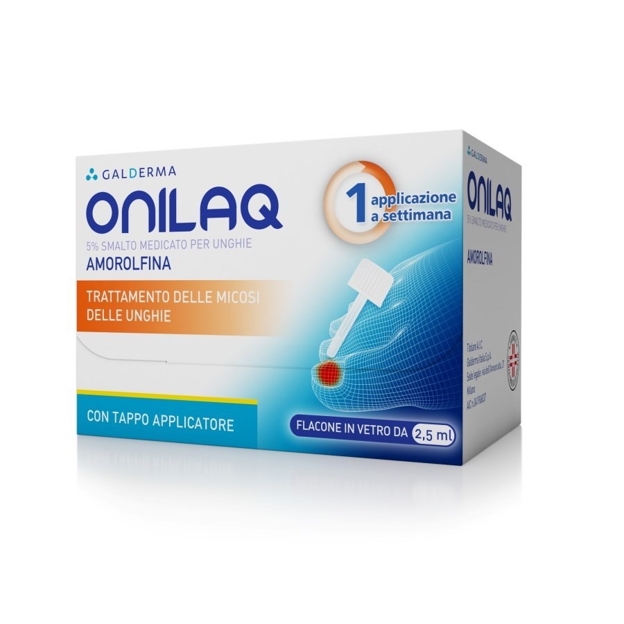 Onilaq 5% Smalto Medicato Unghie 2,5ml