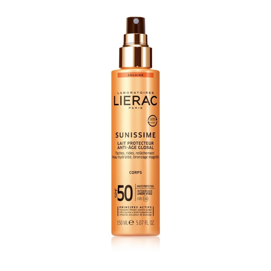 Lierac Sunissime Latte Corpo Solare Protettivo SPF50+ Antietà Globale 150ml