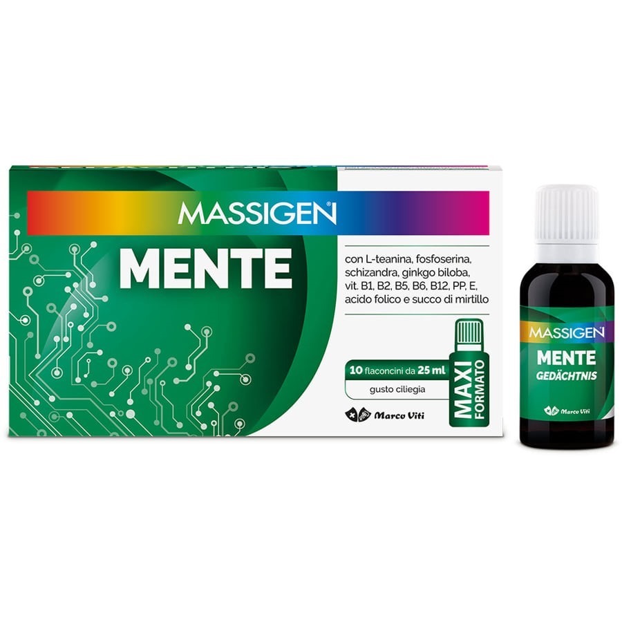 Massigen Mente 10 Flaconcini da 25ml