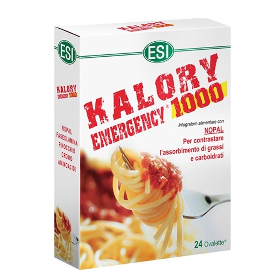 Esi Kalory Emergency 1000 24 Ovalette da 800mg