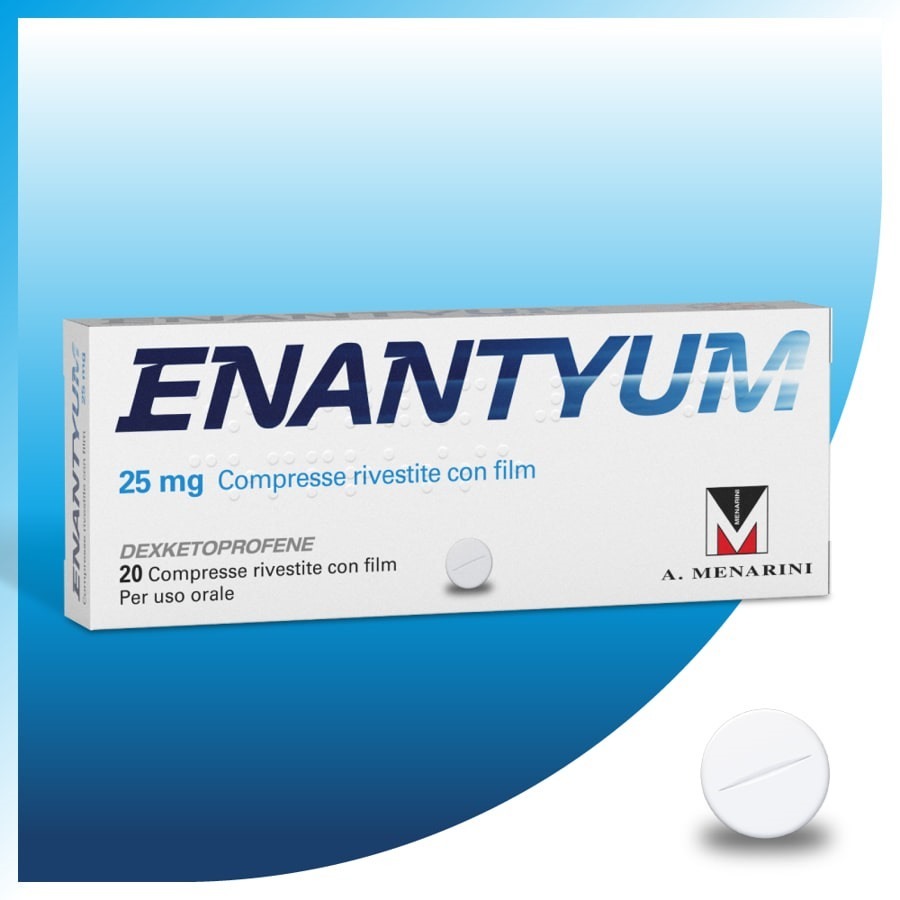 Enantyum 25mg 20 Compresse Rivestite con Film