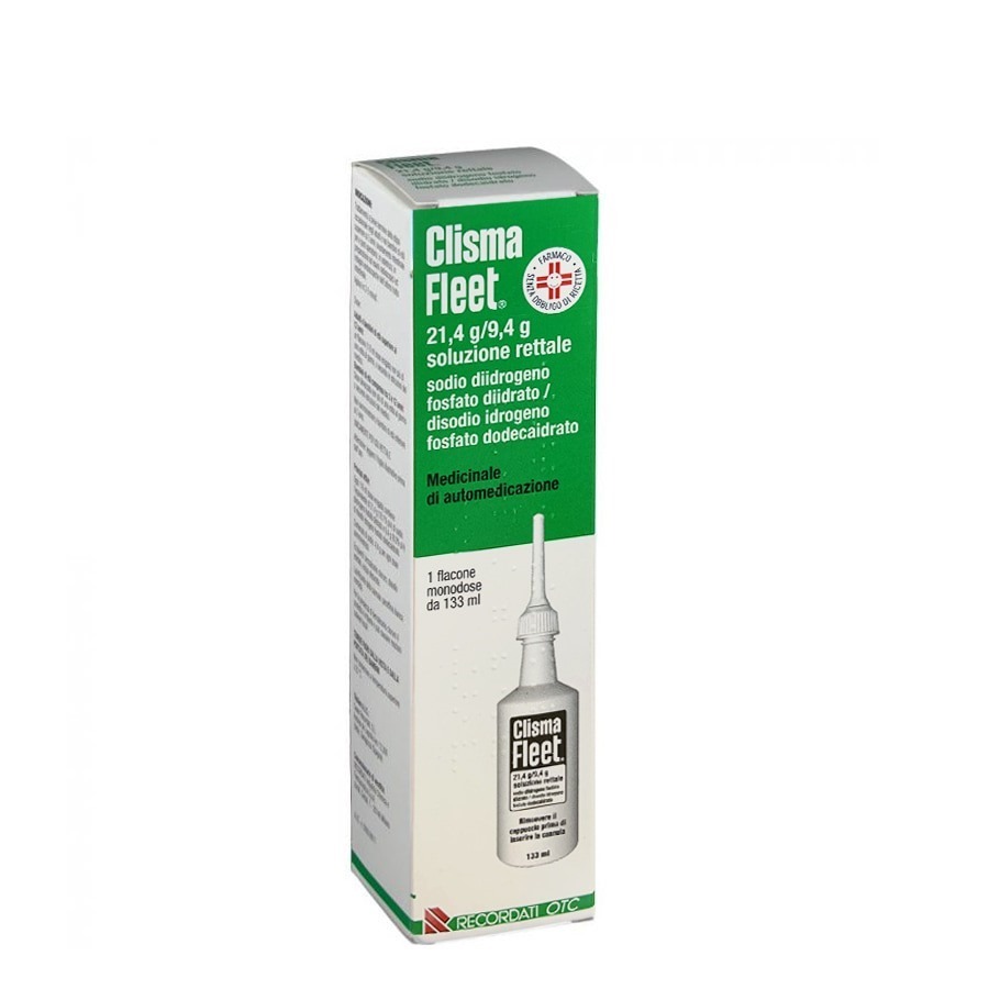 Clisma Fleet 21,4G/9,4G Soluzione Rettale 133ML