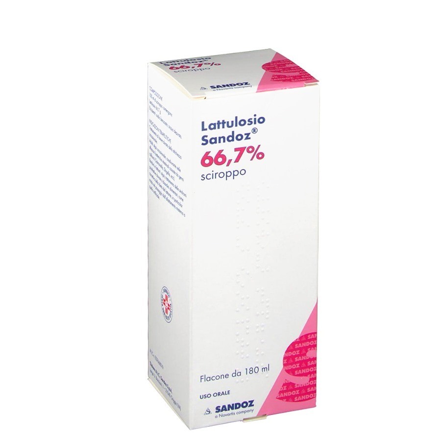 Lattulosio Sandoz 66,7% Sciroppo 180ml