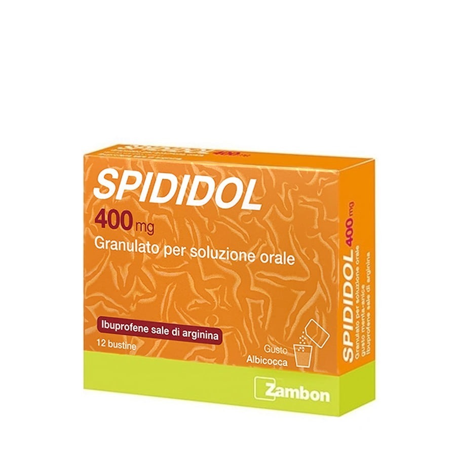 Spididol Granulato 12 Bustine Gusto Albicocca 400mg