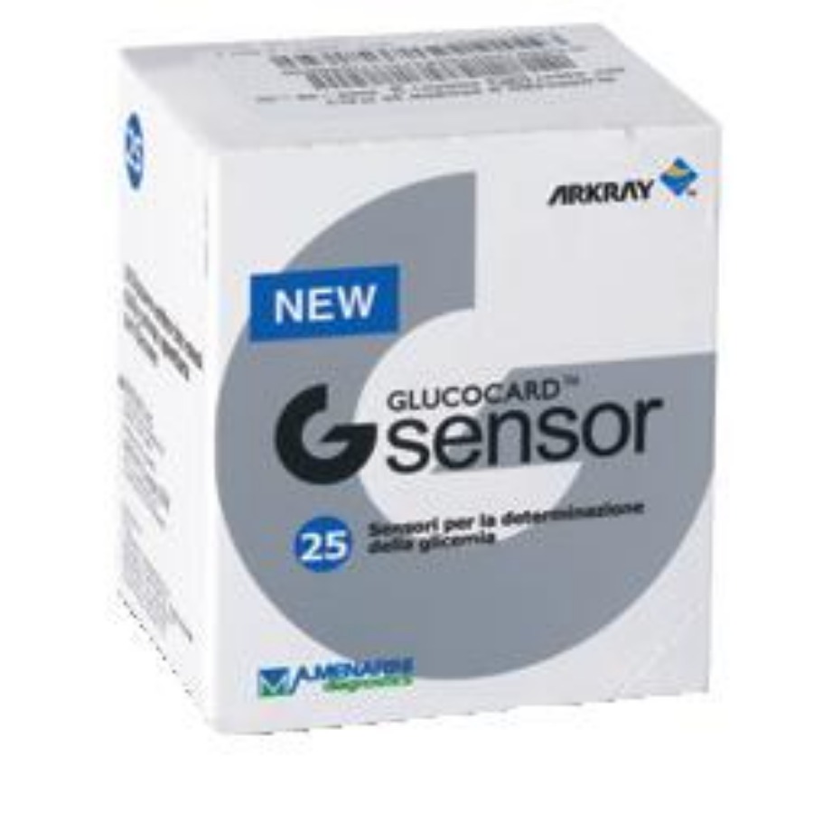 Menarini Glucocard G Sensor 25 Strisce