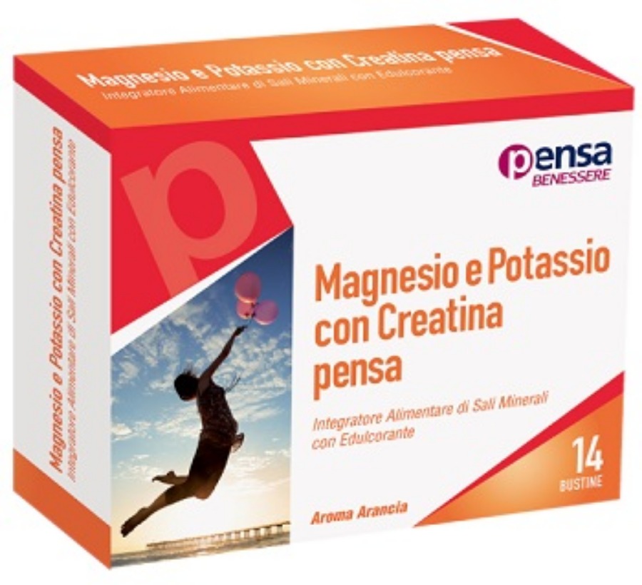 Pensa Pharma Magnesio E Potassio con Creatina 14 Bustine