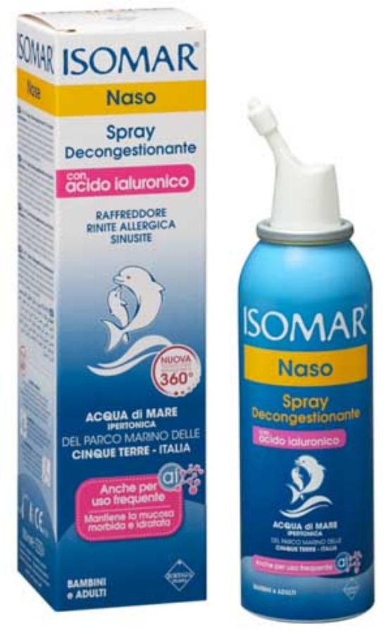 Isomar Spray Decongestionante Con Acido Ialuronico