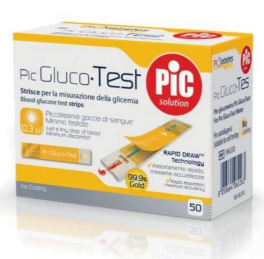 Pikdare Pic Strisce Glucotest 50Pz