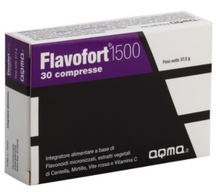 Merqurio Pharma Flavofort 1500 30 Compresse