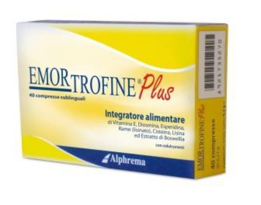 Agave Emortrofine Plus 40 Compresse Subling