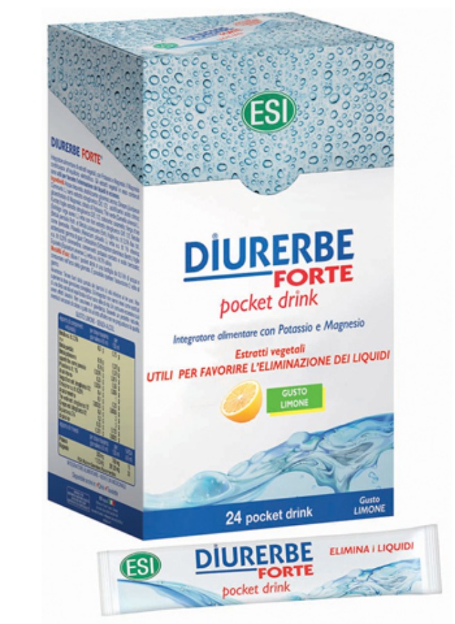 Esi Diurerbe Forte Pocket Drink Limone