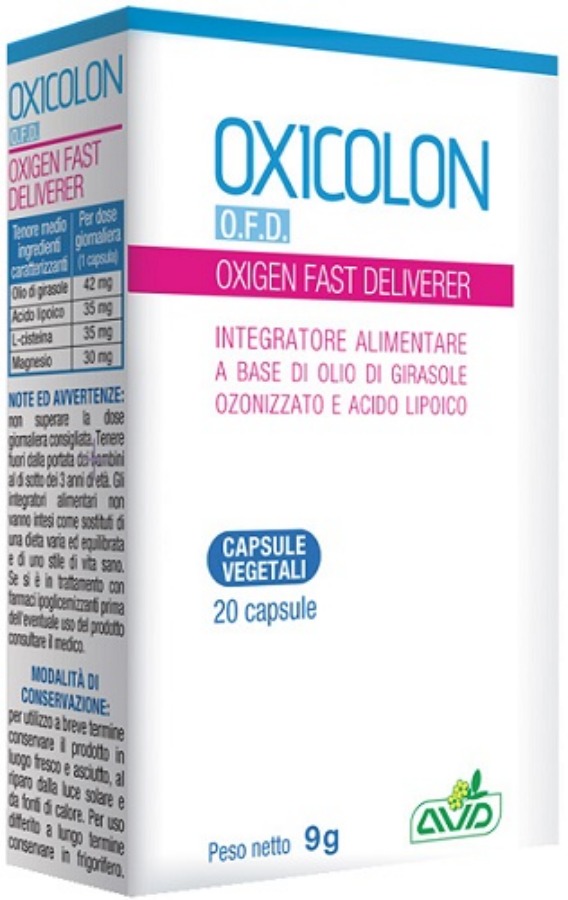 A.V.D. Oxicolon O F D 20 Compresse