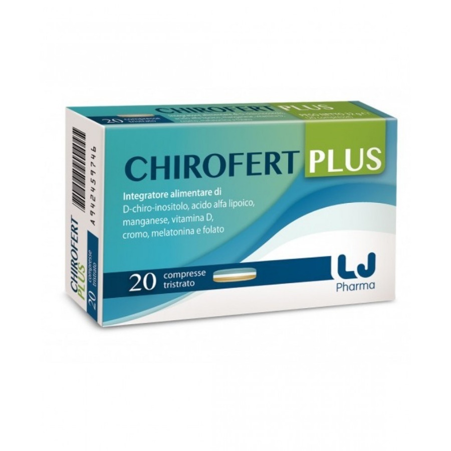 Farmitalia Chirofert Plus 20 Compresse Tristrato