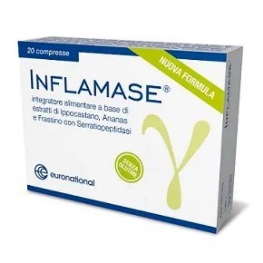 Euronational Inflamase 20 Compresse Gastroresistenti