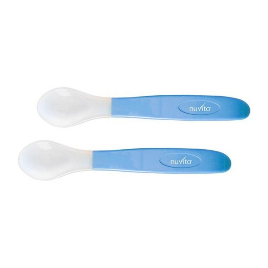 Anteprima Brands Set 2 Cucchiai In Silicone Blu