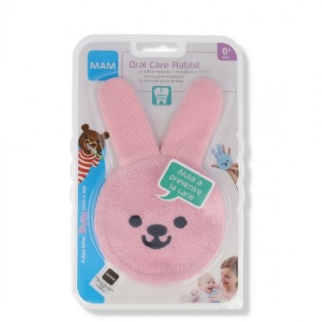 Guanto Massaggiagengive Oral Rabbit Rosa MAM