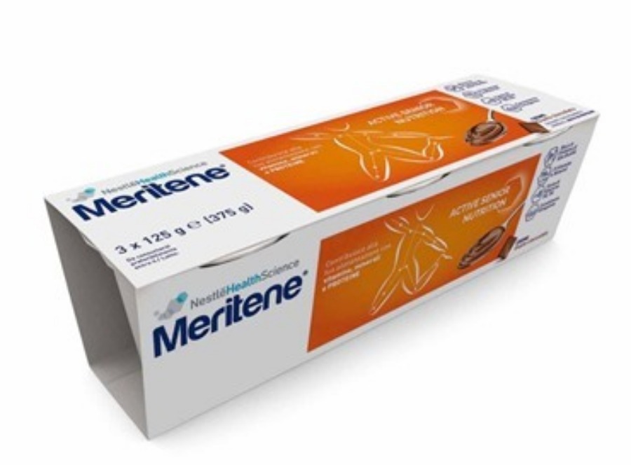 Nestle Meritene Creme Cioccolato 3X125gr