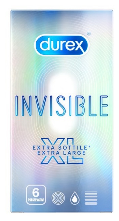 Durex Invisible Xl 6 Pezzi