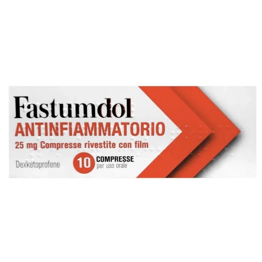 Fastumdol Antinfiammatorio 25MG 10 Compresse