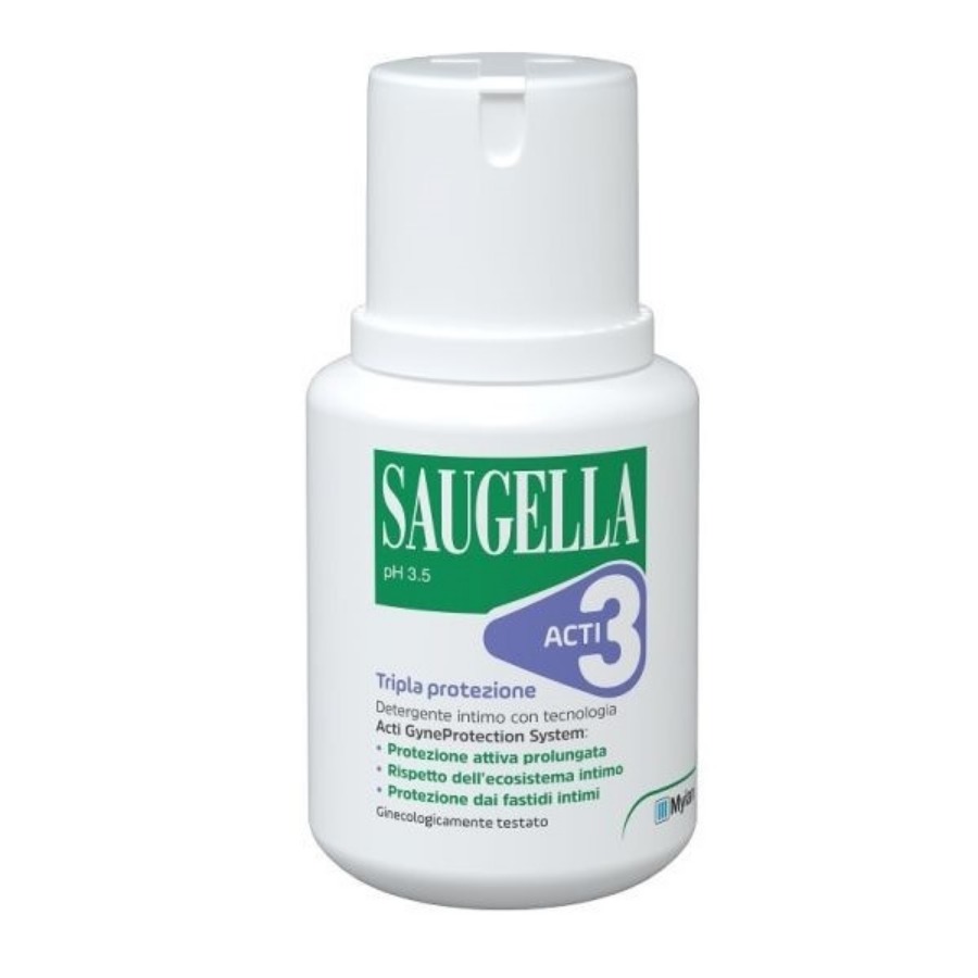 Saugella Acti3 Detergente Intimo 100ml