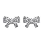 Biojoux Orecchini BJT 208 Bow Tie Crystals 12MM