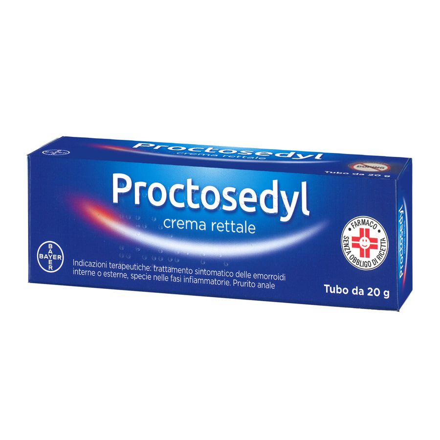 Proctosedyl Crema rettale tubo da 20g