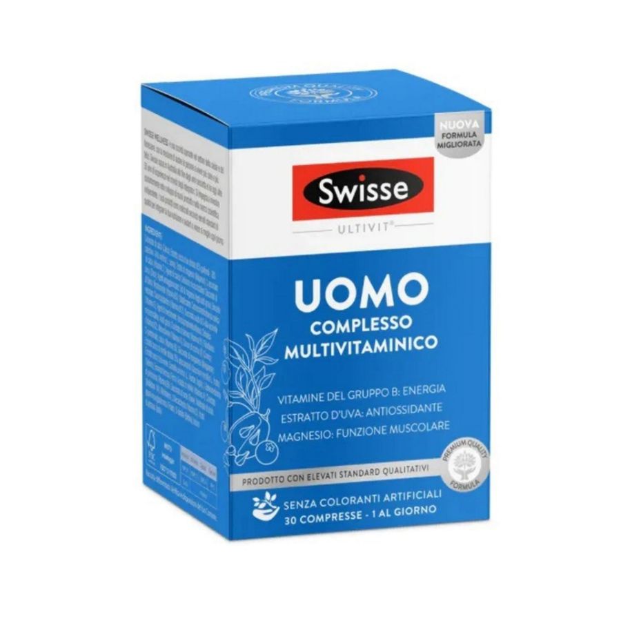 Swisse Ultivit Uomo Complesso Multivitaminico 30 Compresse