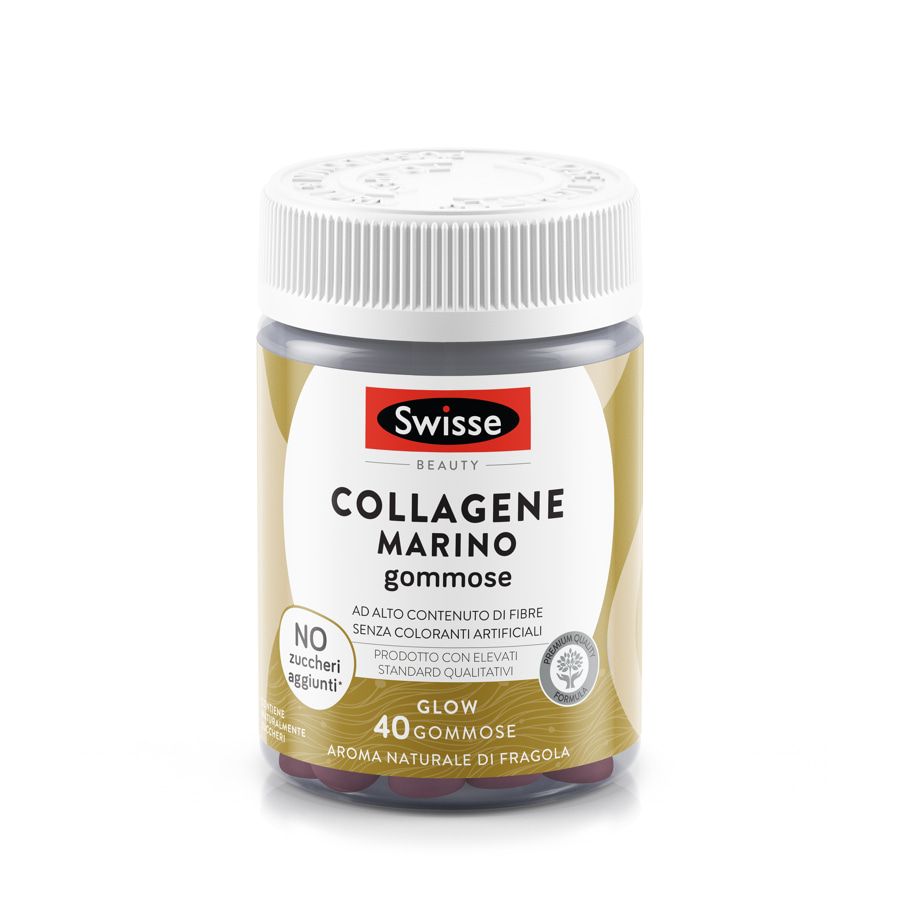 Swisse Ultiboost Collagene Marino 40 gommose aroma naturale di fragola