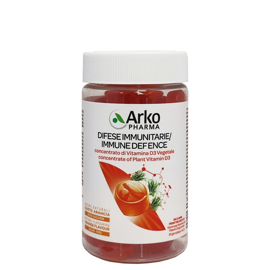 Arkopharma  Arkogummies Vitamina D3 Difese immunitarie 60 gommose
