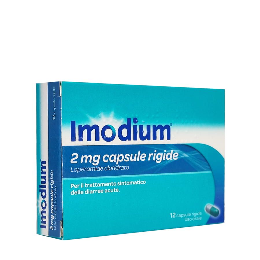 Imodium 2mg 12 capsule rigide