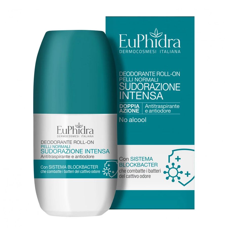 Euphidra deodorante roll-on sudorazione intensa 50ml