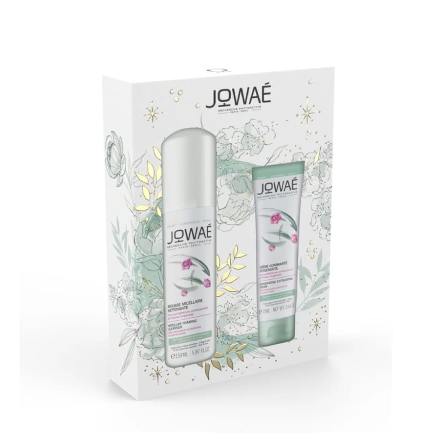 Jowae Cofanetto Mousse Micellare Struccante 150 ml + Crema Esfoliante Ossigenante 75 ml