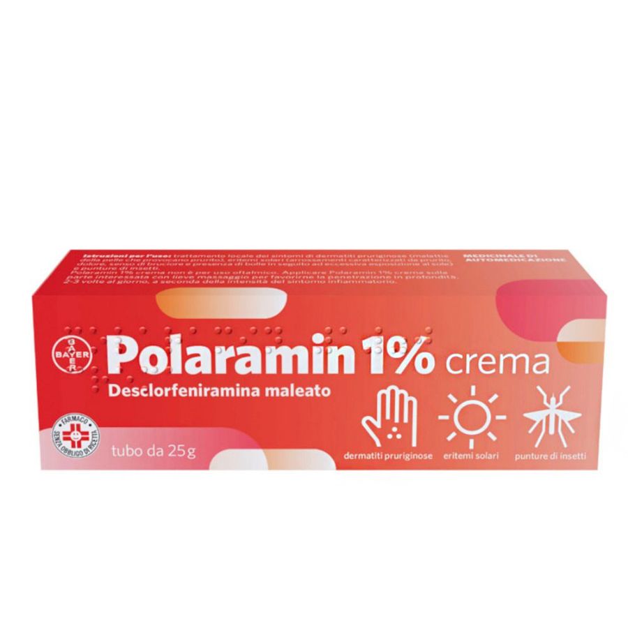 Polaramin Crema per dermatite 1% 25gr