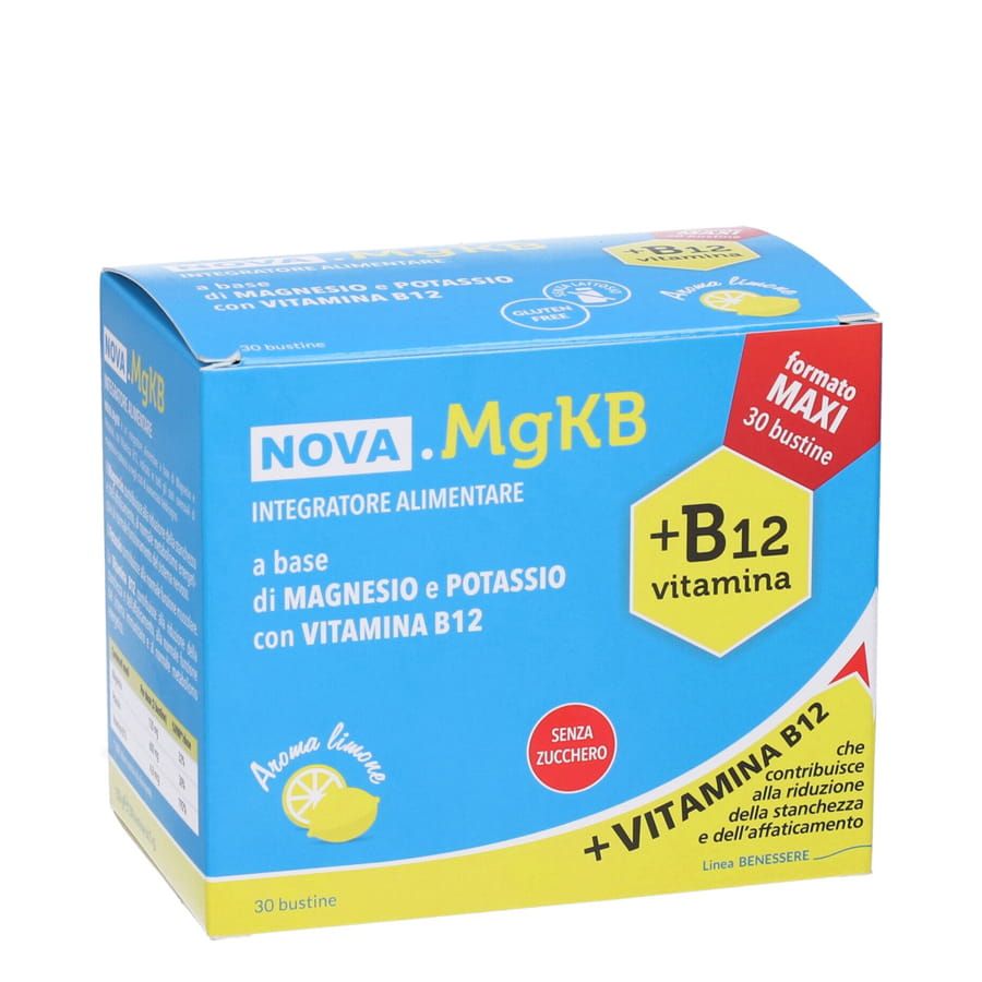 Nova MgKB aroma limone 30 bustine