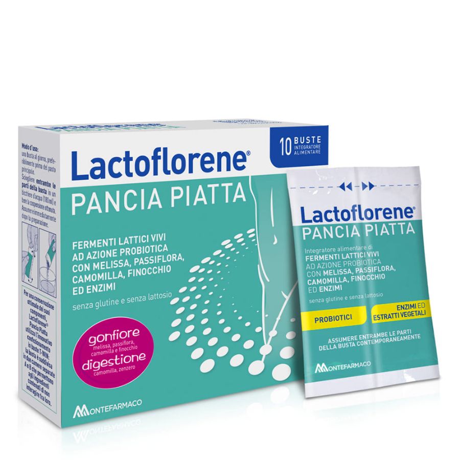 Lactoflorene Pancia Piatta 10 Bustine