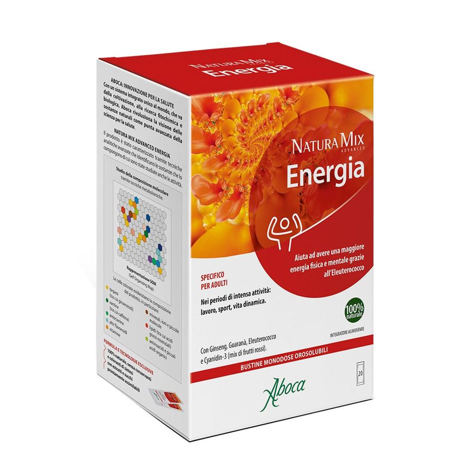 Aboca Natura Mix Energia 20 bustine monodose 