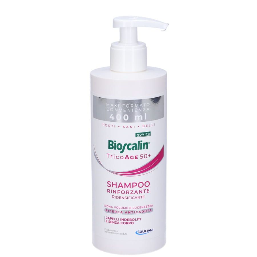 Bioscalin trico age 50+ shampoo rinforzante ridensificante 400ml