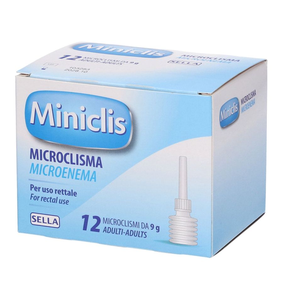 Sella Miniclis Adulti 9G 12 Microclismi